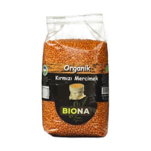 Biona Kırmızı Mercimek 1000 Gr